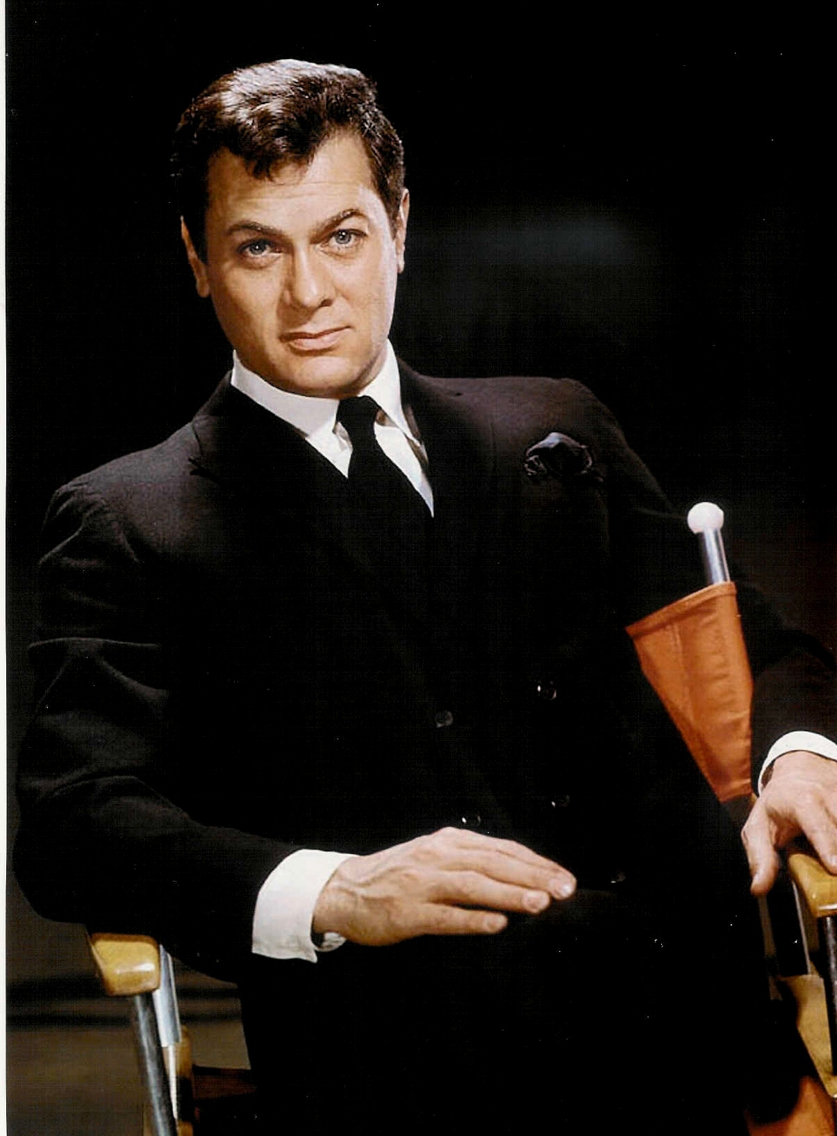 photographic image of Tony Curtis for sale on his website at 