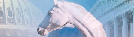 Horse on the Hill Banner