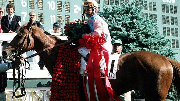 Kentucky Derby Winner Ferdinand by Horsephotos