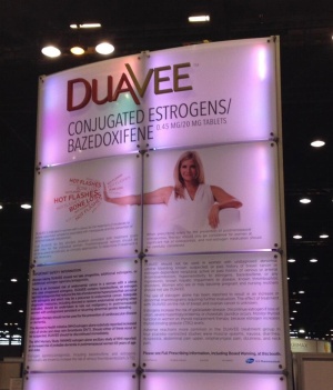 Duavee Booth at ICE/ENDO in Chicago 2014.  Image: Ligand's Twitter feed.